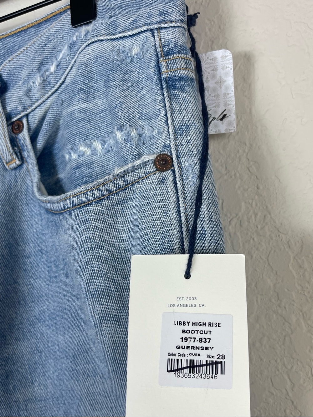 Citizens of Humanity Libby High Rise Bootcut Jeans Size 28 NWT - Picture 8 of 10